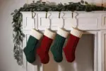 Large Cable Knitted Christmas Stocking 13 Colours Lilly Lula