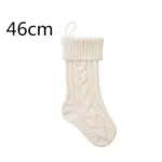 Large Cable Knitted Christmas Stocking 13 Colours Lilly Lula