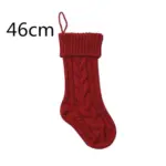 Large Cable Knitted Christmas Stocking 13 Colours Lilly Lula