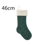 Large Cable Knitted Christmas Stocking 13 Colours Lilly Lula