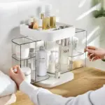 Large-Capacity-Cosmetic-Organizer-Dustproof-Makeup-Storage-Box-Organizador-De-Maquillaje-Desktop-Clear-Rangement-Makeup-Holder Large Capacity Cosmetic Organizer Dustproof Makeup Storage Box Organizador De Maquillaje Desktop Clear Rangement Makeup Holder