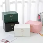 Large Jewelry Storage Box Multi Layer Organizer For Jewelry Necklace Earring Leather Jewellery Storage Packaging Display 6e36edfe 5f29 4cd2 a519 20a6e95692e5