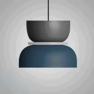 Large-scale LED Pendant Lamp with Colorful Lighting