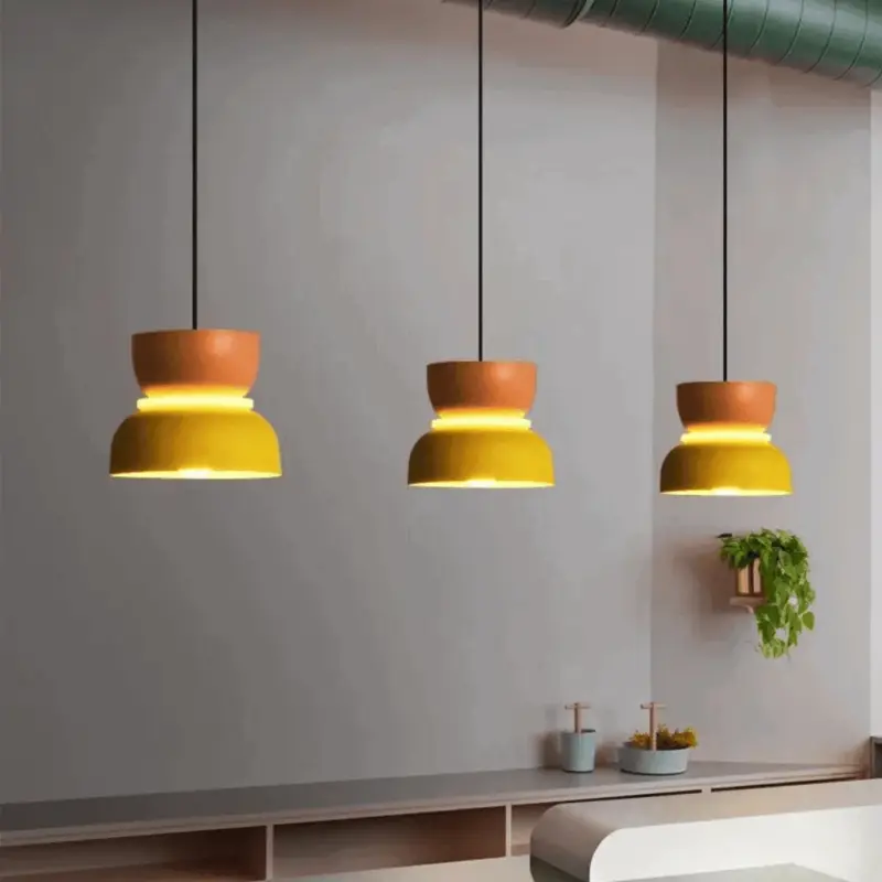 Large scale LED Pendant Lamp with Colorful Lighting tag1