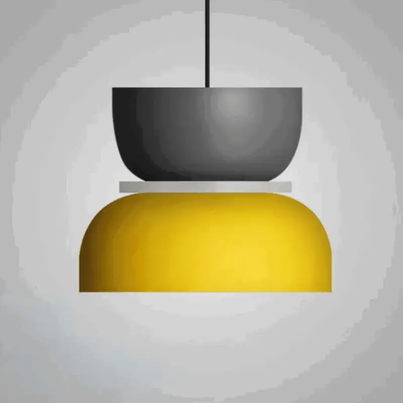 Large scale LED Pendant Lamp with Colorful Lighting tag1