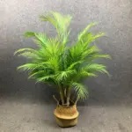 Large Artificial Palm Tree Tropical Plants Branche