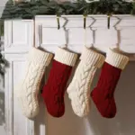 Large Christmas Hand Knitted Gift Socks