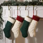 Large Christmas Hand Knitted Gift Socks