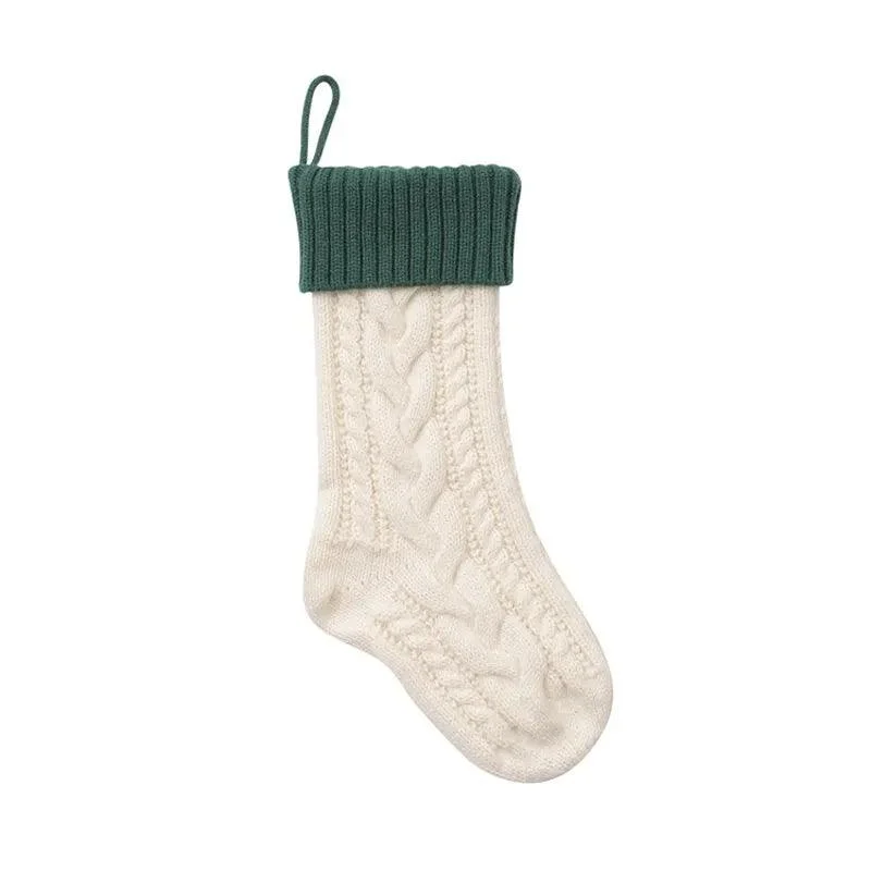 Large Christmas Hand Knitted Gift Socks -