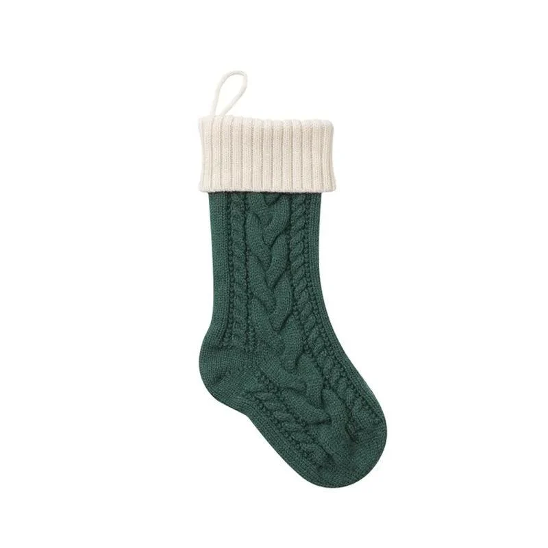 Large Christmas Hand Knitted Gift Socks -