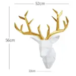 Large_Deer_Head_Statue_-_Antlers_-_Home_Decor_-_Wedding_Accessory_-_-_tag1_-4289940 Large Deer Head Statue Antlers Home Decor Wedding Accessory tag1