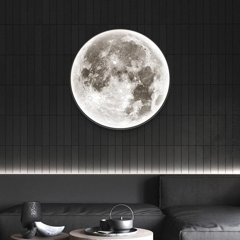 Large Moon Wall Light -