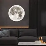 Large Moon Wall Light