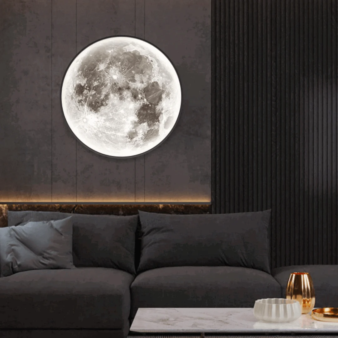 Large Moon Wall Light -