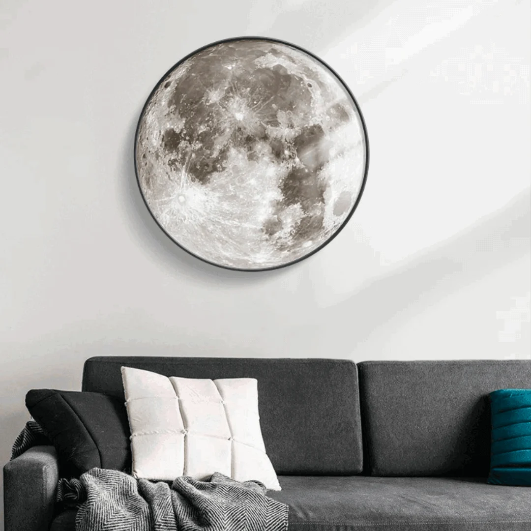 Large Moon Wall Light -