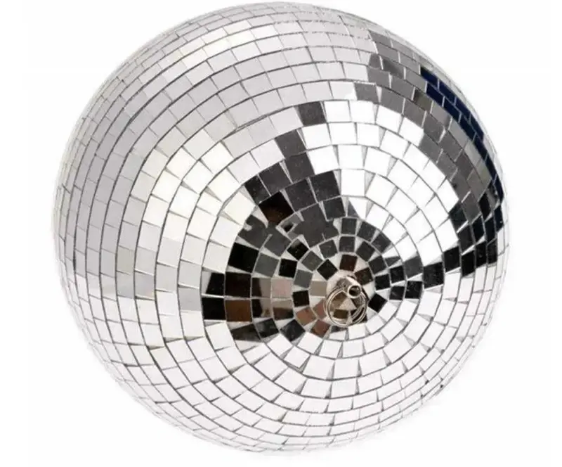 Large Shimmering Disco Party Ball tag1