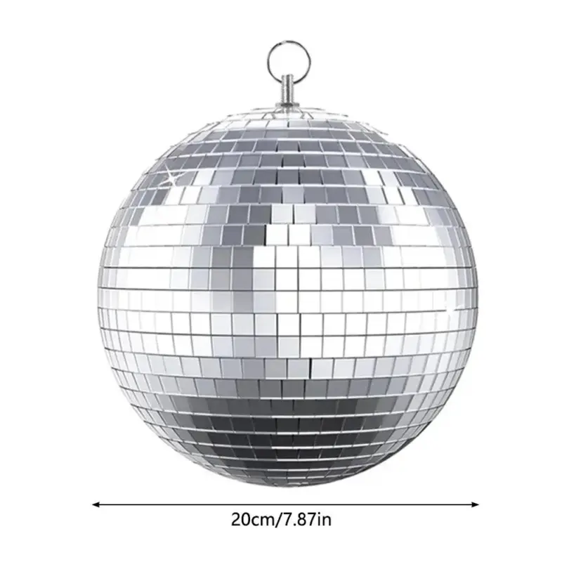 Large Shimmering Disco Party Ball tag1