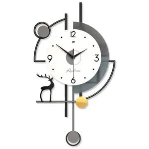 Large Size Pendulum Wall Clock for Livingroom