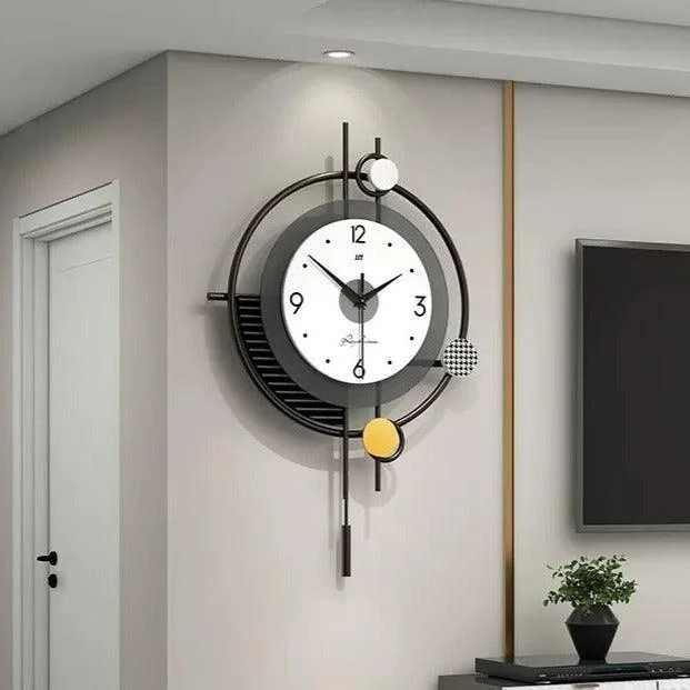 Large Size Pendulum Wall Clock for Livingroom -