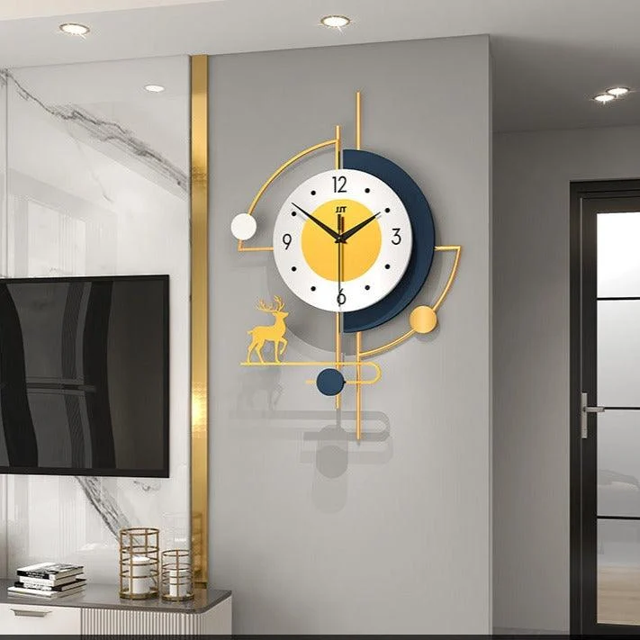 Large Size Pendulum Wall Clock for Livingroom -
