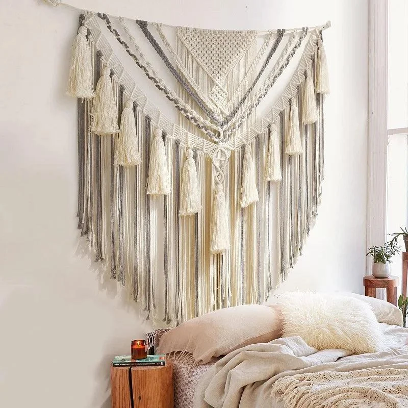 Large Tapestry - Boho Tapestry - Handmade Woven Tapestry Art - Wall Decoration - Ibiza Style - Wall Tapestry -  - #tag1#