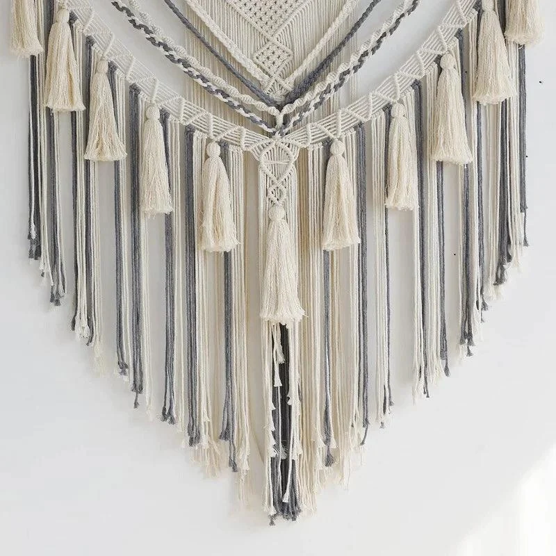 Large Tapestry - Boho Tapestry - Handmade Woven Tapestry Art - Wall Decoration - Ibiza Style - Wall Tapestry -  - #tag1#