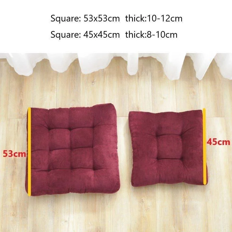 Large Thick Super Soft Corduroy Floor Cushion -  - #tag1#