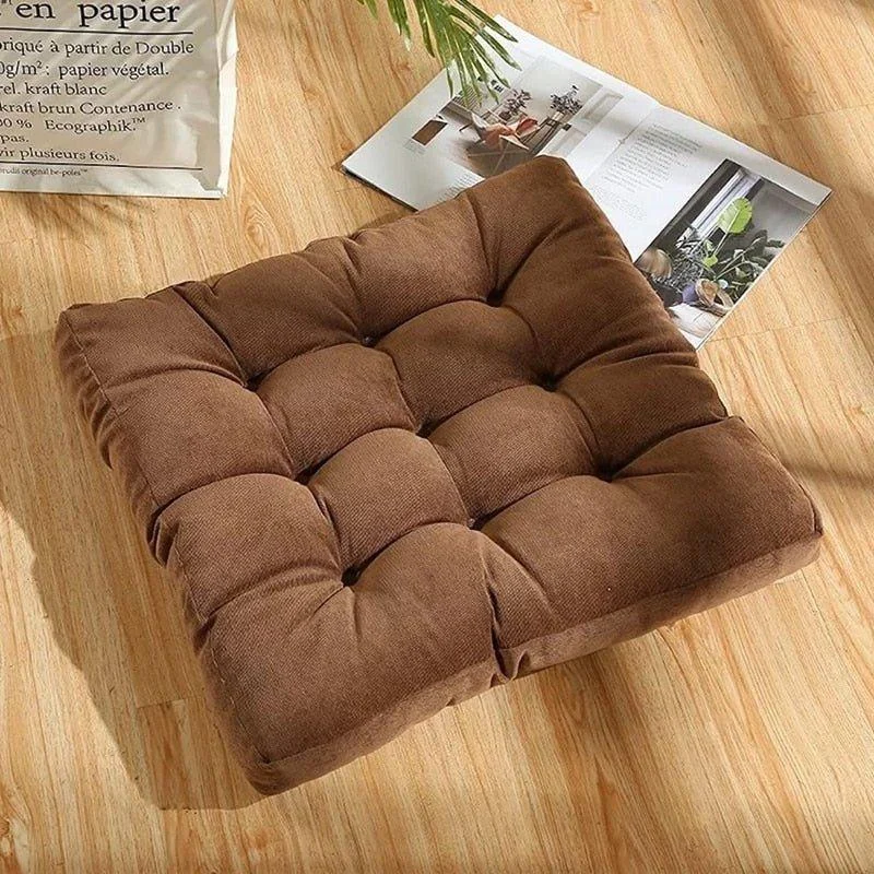 Large Thick Super Soft Corduroy Floor Cushion -  - #tag1#
