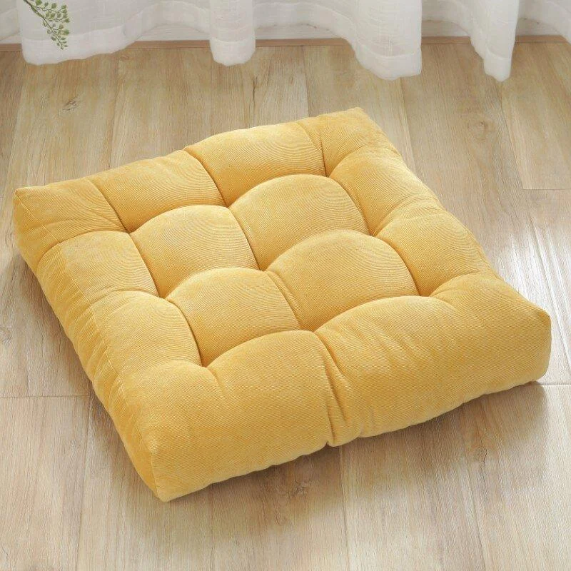 Large Thick Super Soft Corduroy Floor Cushion -  - #tag1#