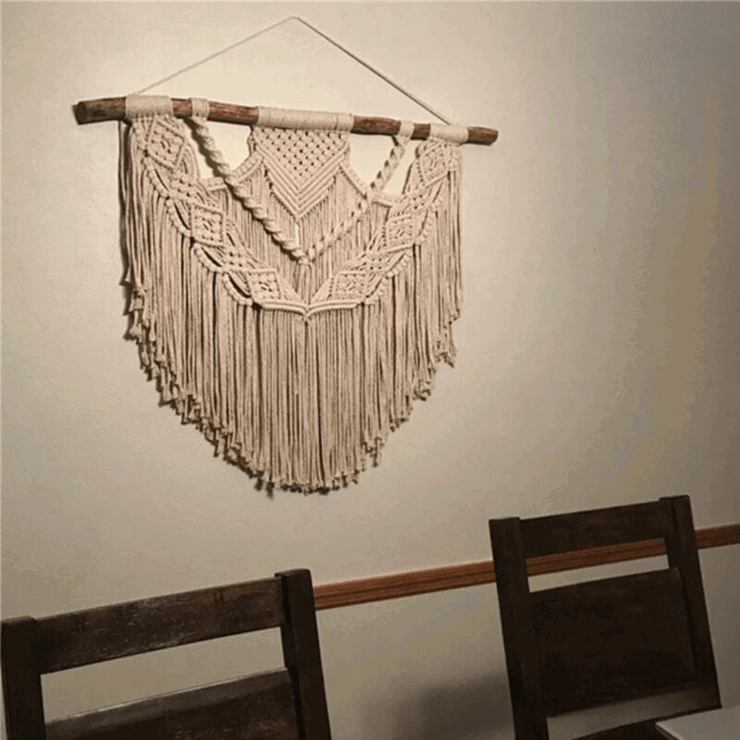 Large Wall Tapestry - Boho Decor - With Tassels - Bohemian - Ibiza Style - Wall Decoration - Wall Tapestry - Tapestry -  - #tag1#