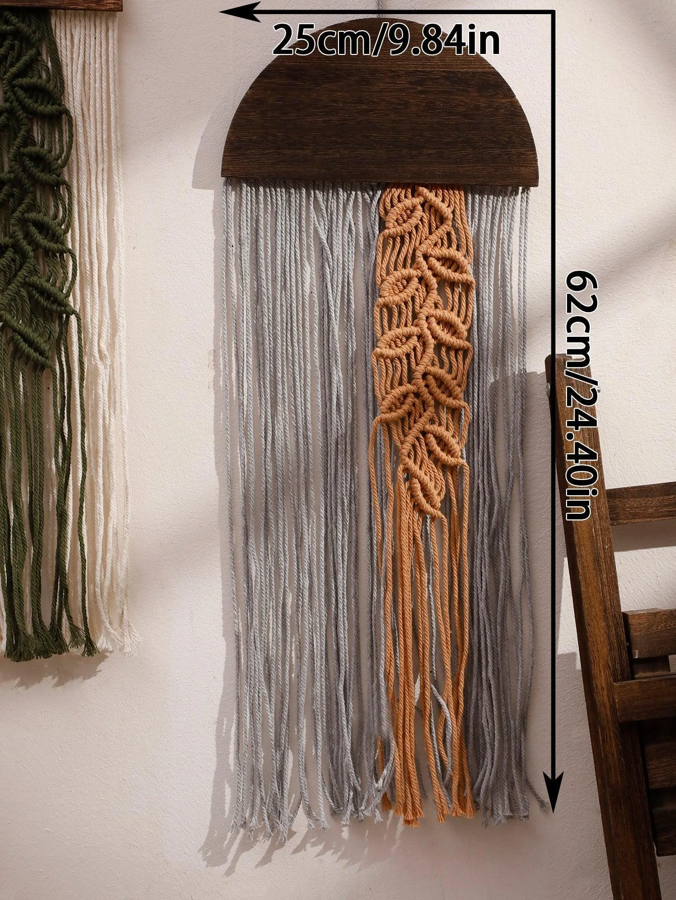 Large wall hanging - Wall hanging with tassels - Boho Home Decoration - Ibiza style -  - #tag1#