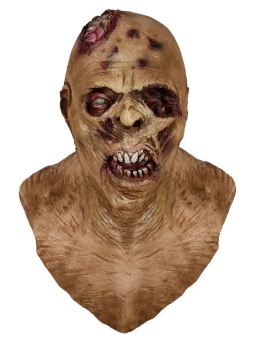 Latex Zombie Zombie Headgear Halloween Props Hanging Ghost Witch -  - #tag1#