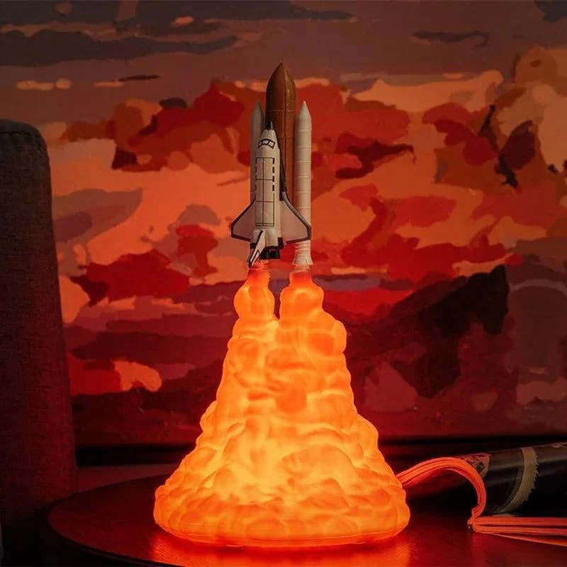 Launching Rocket Portable Lamp -