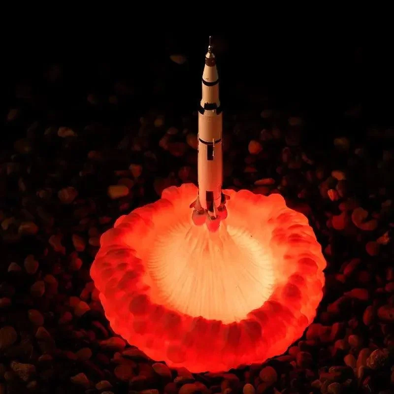 Launching Rocket Portable Lamp -