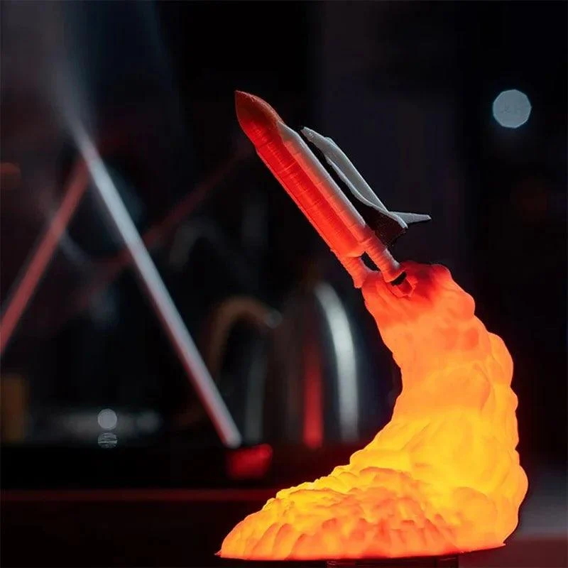 Launching Rocket Portable Lamp -