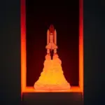 Launching Rocket Portable Lamp