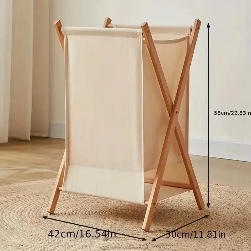 Laundry Basket - Solid Wood -  - #tag1#