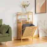 Laundry Basket Sustainable Bamboo tag1