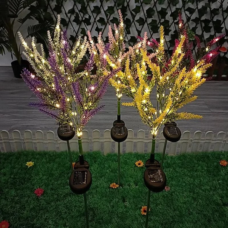 LavenderGlow - Solar Lavender Garden Lights -