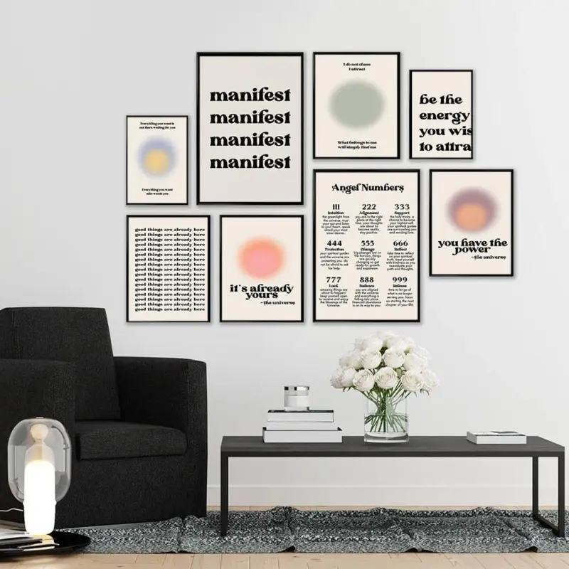 Law of Attraction Manifestation Posters tag1