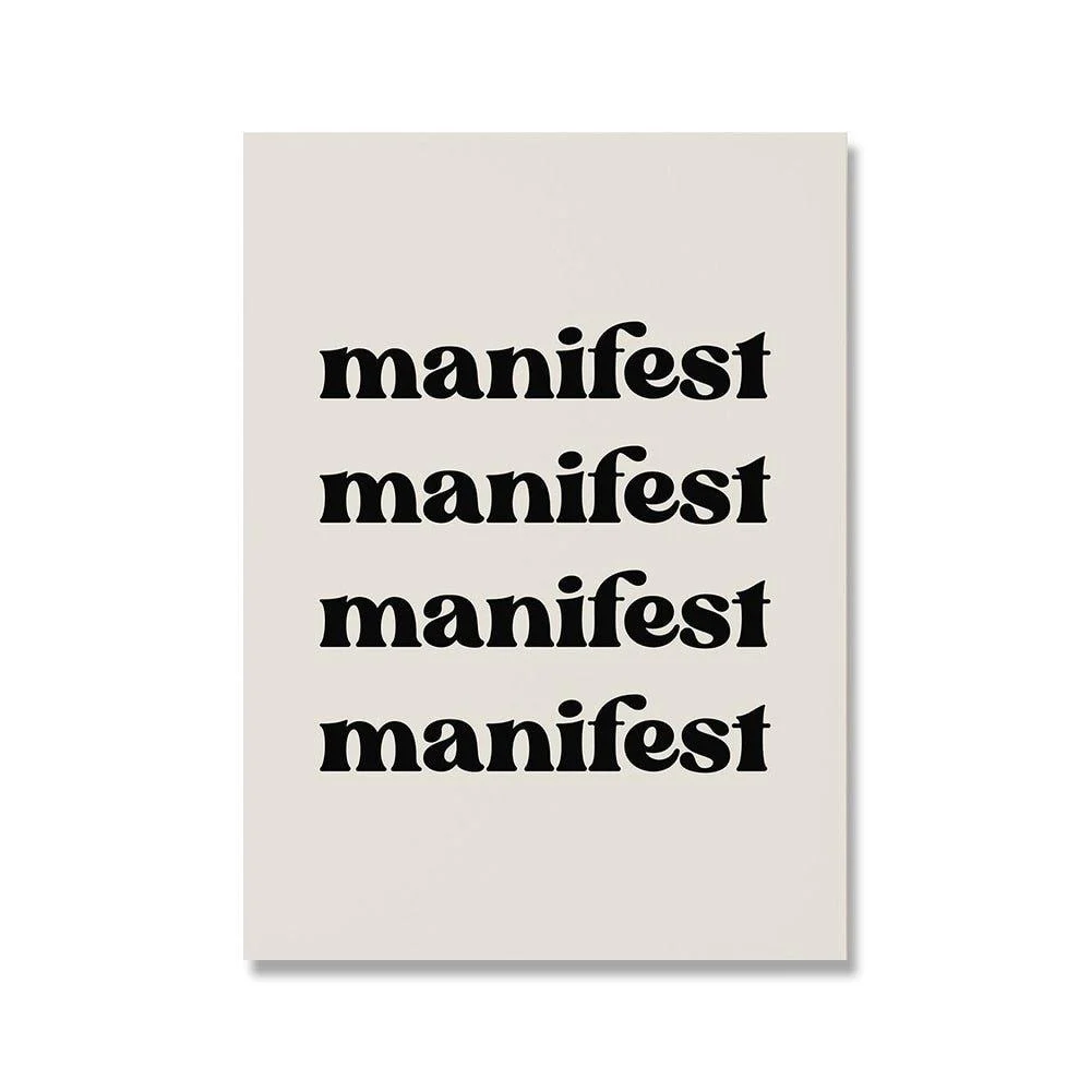 Law of Attraction Manifestation Posters -  - #tag1#