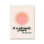 Law of Attraction Manifestation Posters tag1