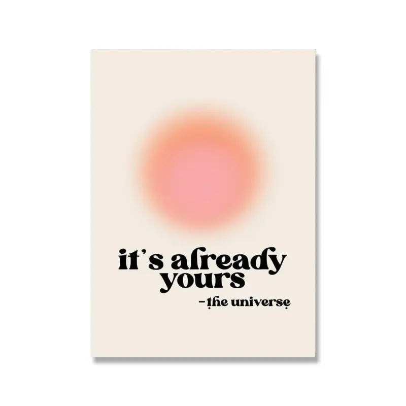 Law of Attraction Manifestation Posters tag1