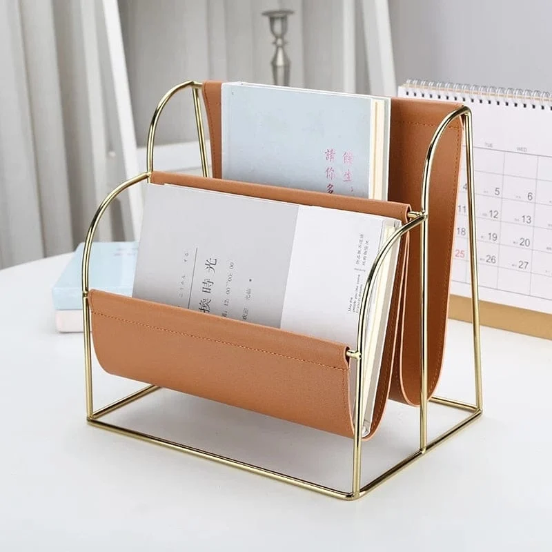 Layered Magazine Rack -  - #tag1#
