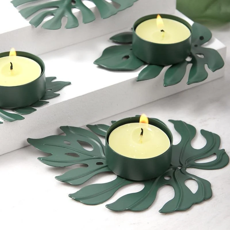 Leaf Candle Holder -  - #tag1#