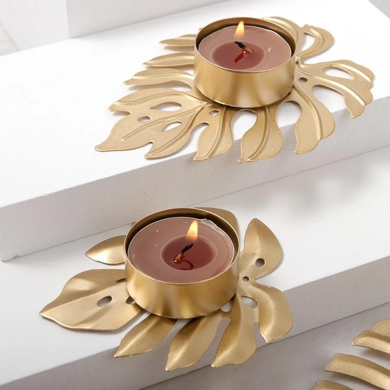 Leaf Candle Holder -  - #tag1#