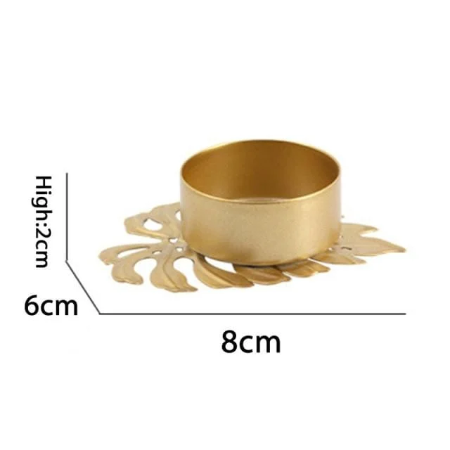 Leaf Candle Holder -  - #tag1#