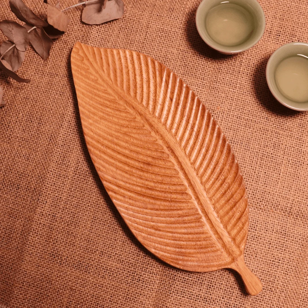 Leaf Shaped Platter -