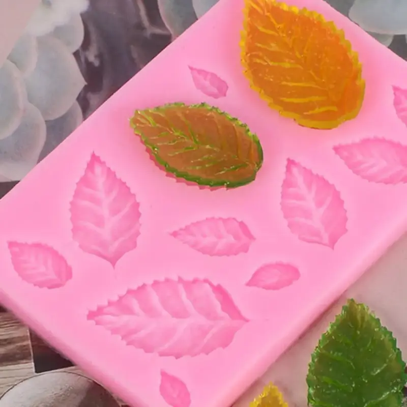 Leaf Silicone Mold tag1