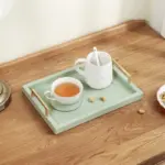 Leather Storage Tray Desktop Home Decorate Table Organizer Plate for Food Tea Cosmetics Jewelry Sundries Tray d319a04e 96aa 444c ac4c 53c7e225cae9
